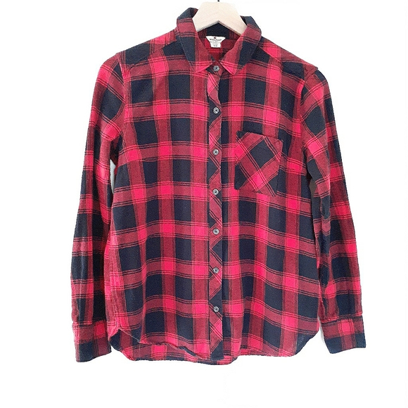 Woolrich Tops - Woolrich Plaid Flannel Button Down sz M